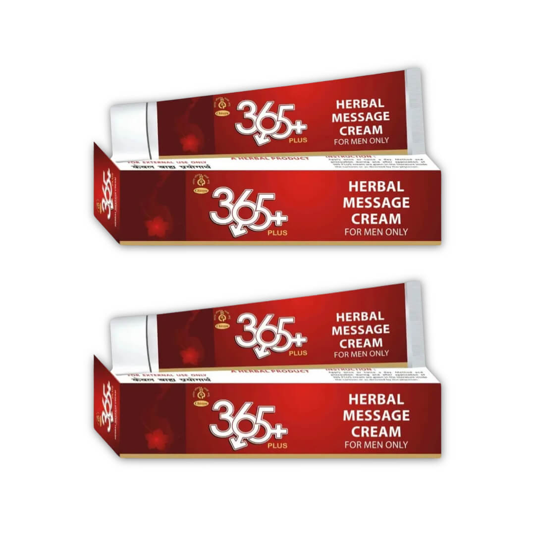 365 PLUS Herbal (Ayurvedic) Massage Cream (10gm) – WHATSHOP.IN