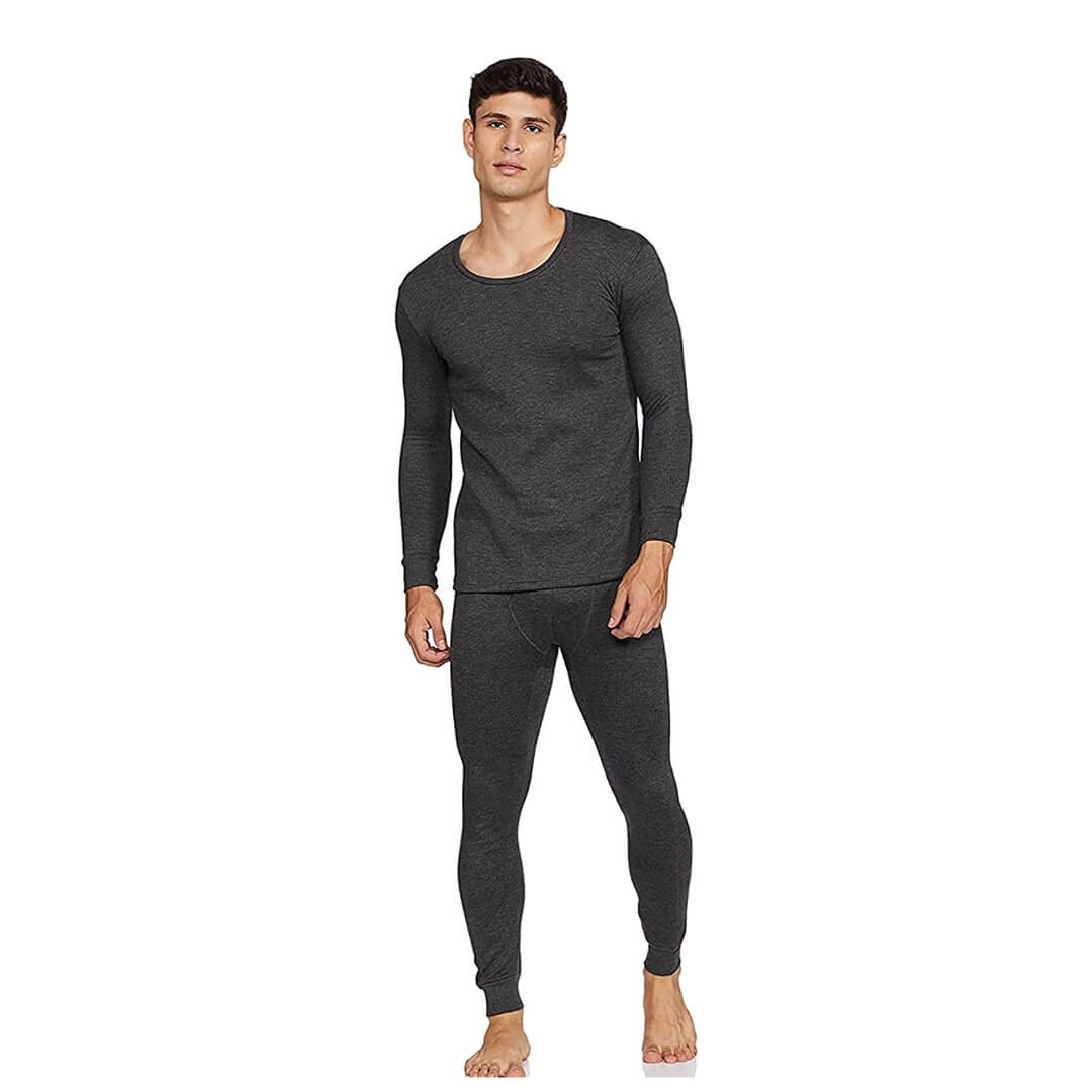 Buy HAP Men's Quilted Thermal Top - Pyjama Set, Winter Innerwear Set