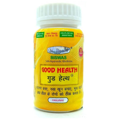 Good Health Capsules, (Pack of 3) Dr. Biswas Good Health Weight Gainer Capsules, Ayurvedic Capsule For Energy-Immunity Booster