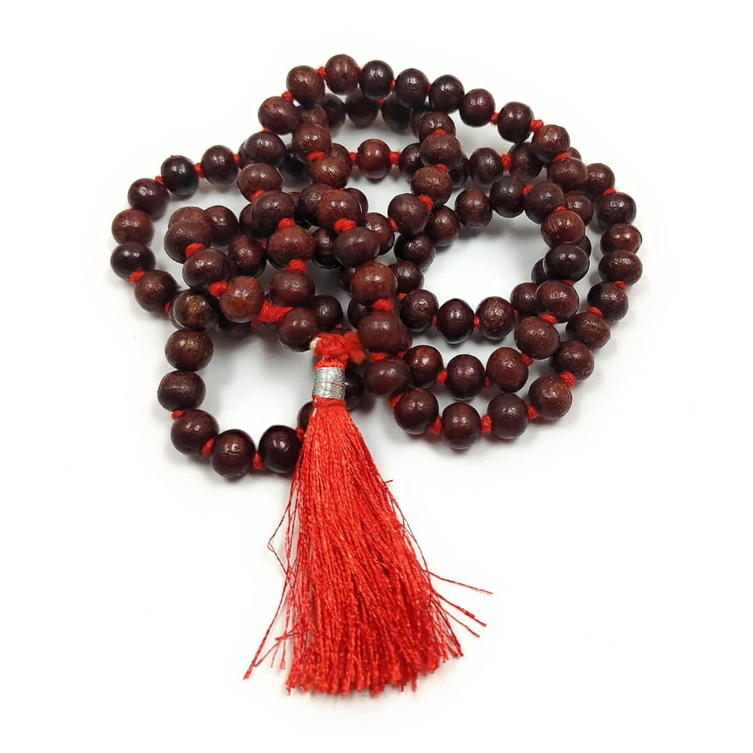 Sandalwood 8mm Mala Beads 108 Bead Wood Yoga Mala Bracelet Necklace Meditation  Beads -  Canada