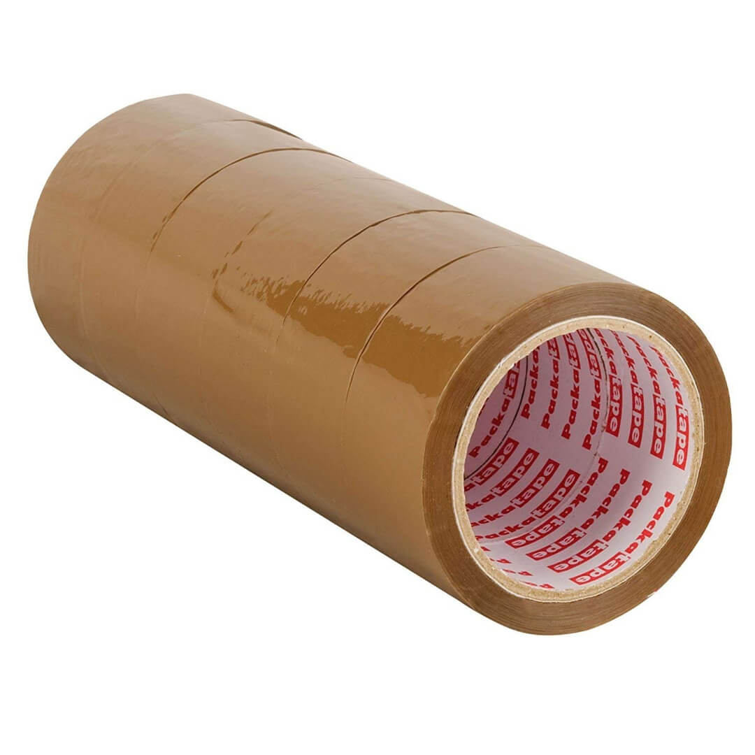 BOPP Transparent Self Adhesive Tape, 65 Meter Length, 48 Mm Width, 40  Micron Thickness, 72 Rolls
