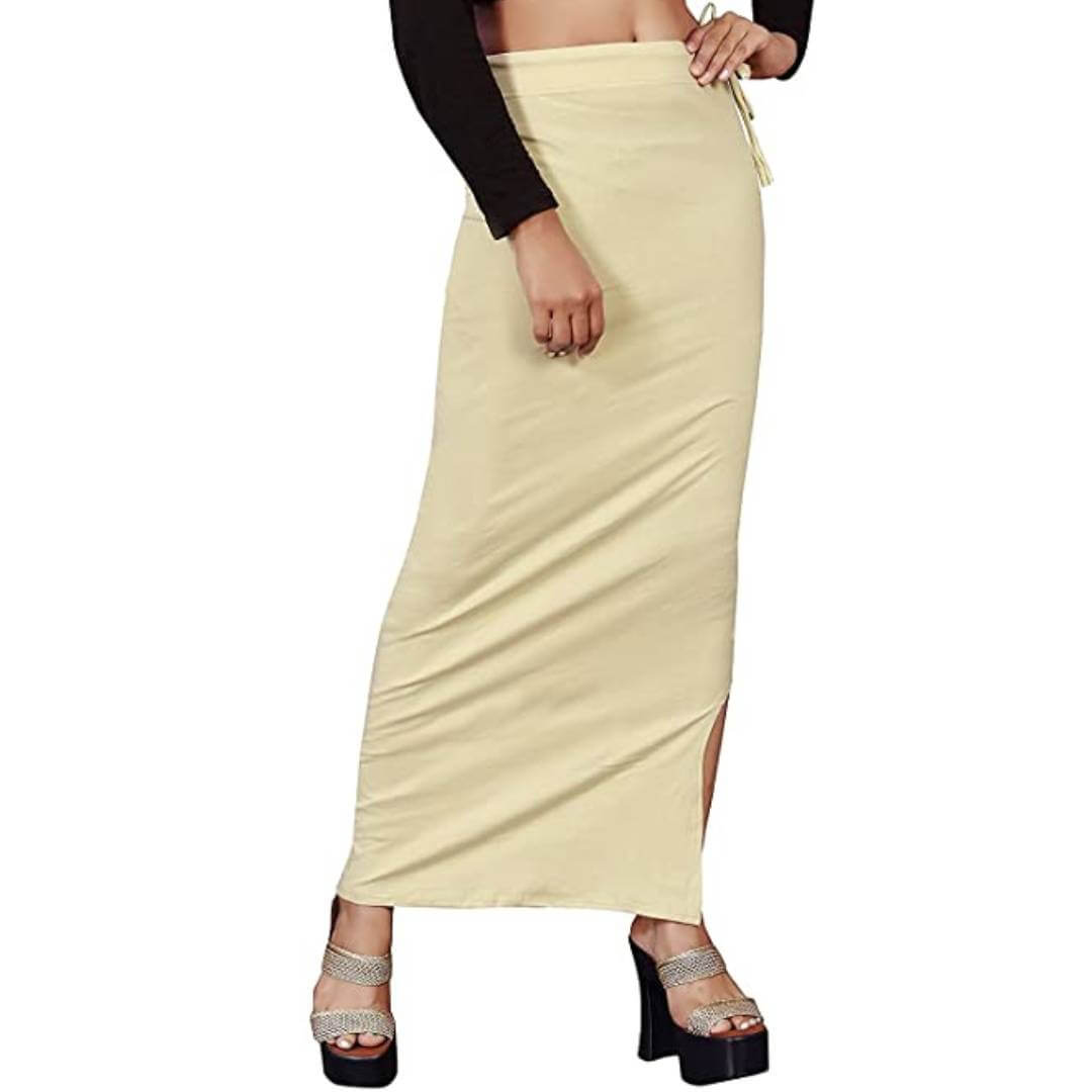 Slim Fit Inner Skirt - petticoat/ Saree Slip - Shape Wear