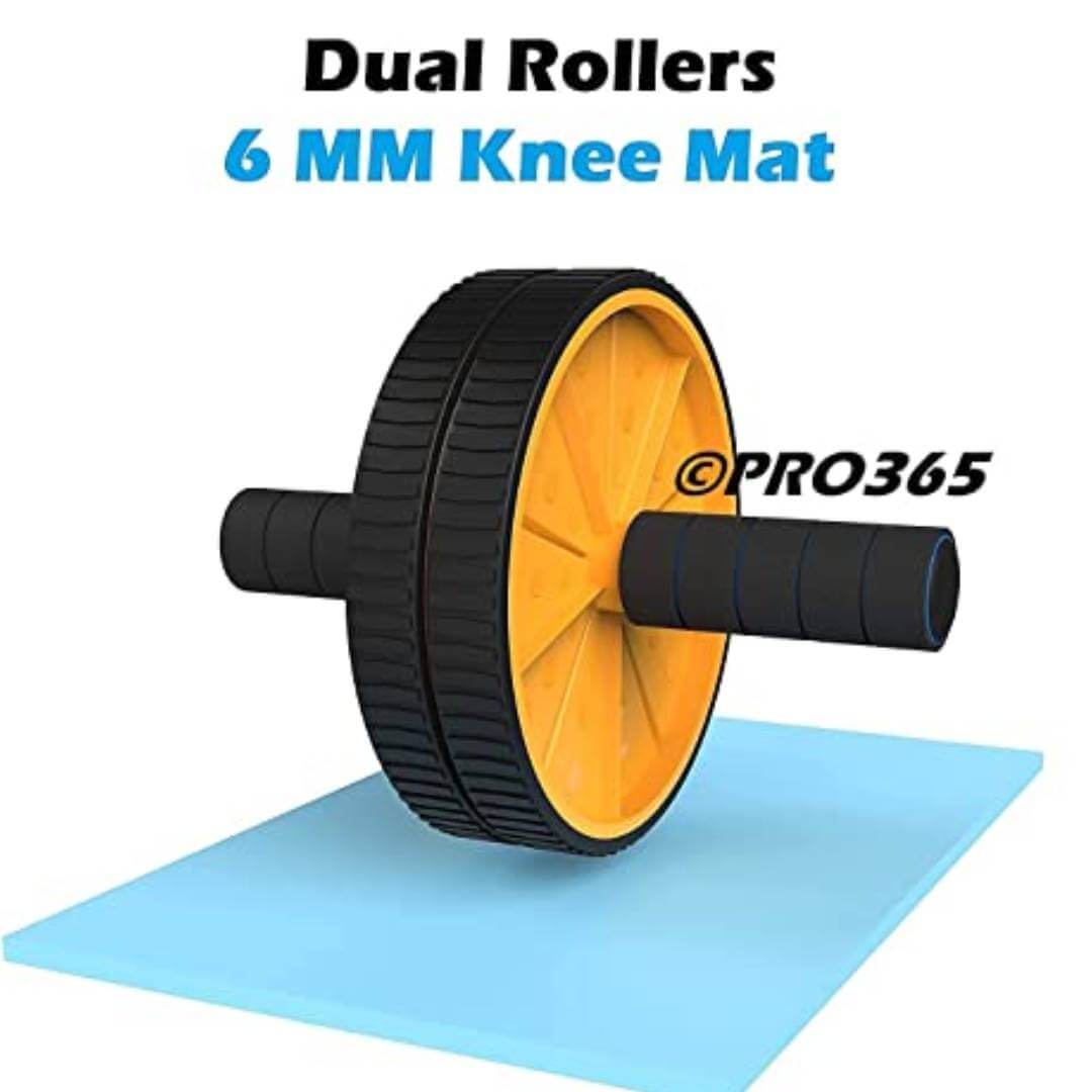 Ab Wheel Roller with Thick Knee Mat