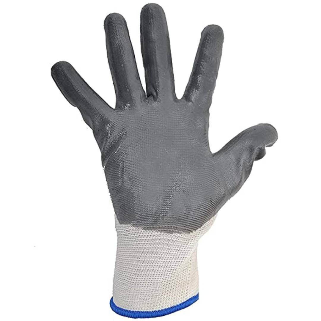 White - Gray Cut Resistant Hand Gloves, For Industrial,Material Handling at  Rs 20/pair in Mumbai, hand gloves