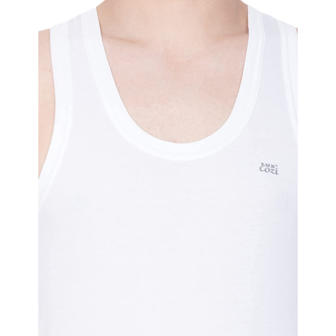 White Men Lux Cozi Vest, Size: 80-85-90-95-100cm at best price in Gwalior