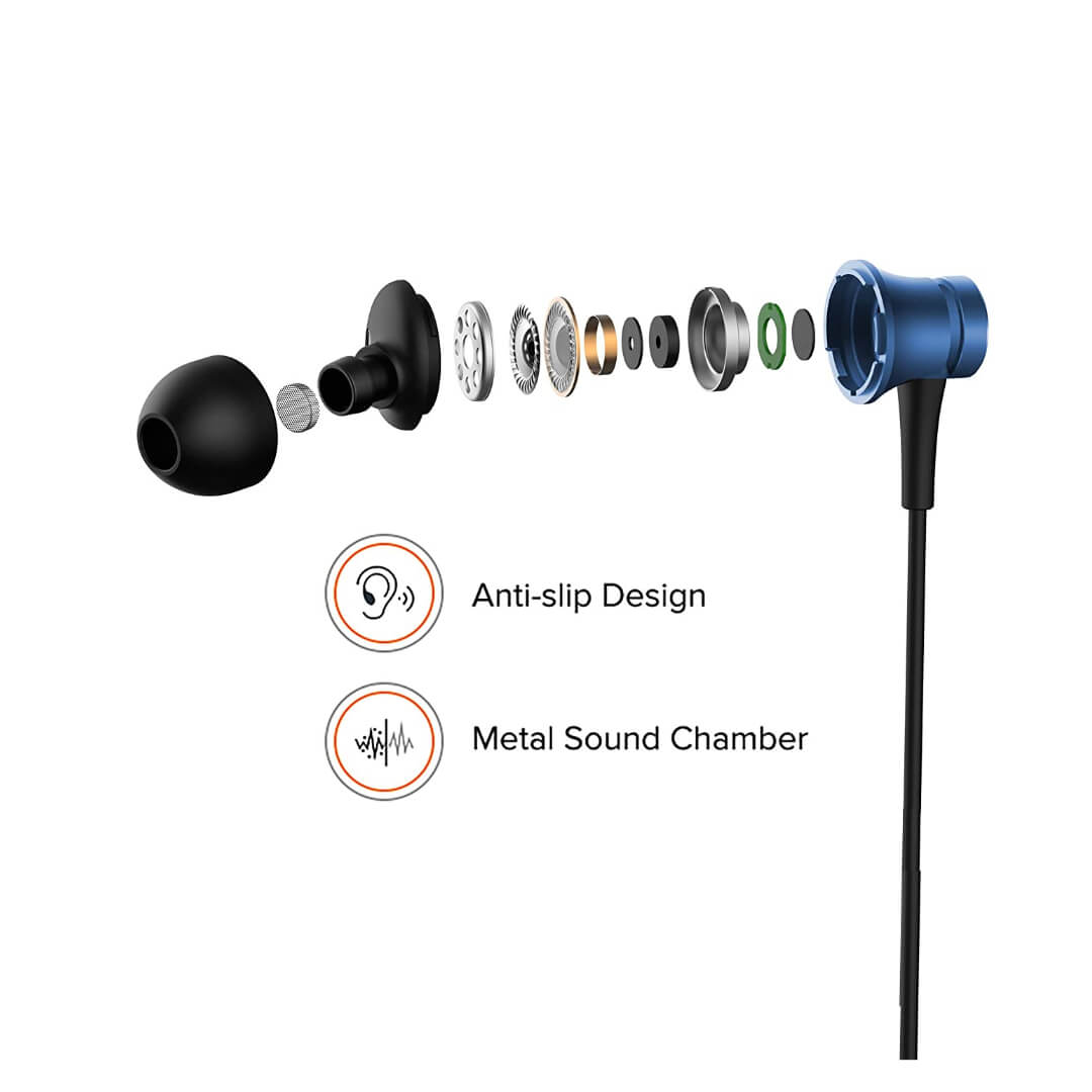 Mi Earphone Basic with Ultra Deep Bass Aluminum Alloy Sound