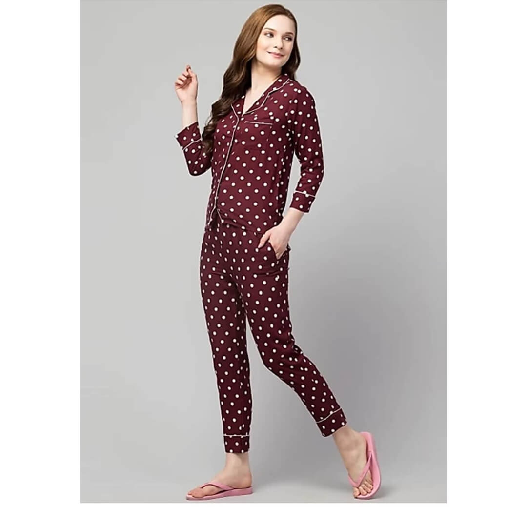 Polka dot online pajamas